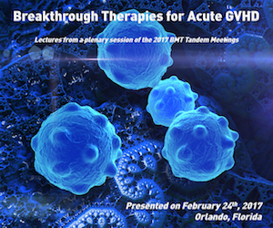 Breakthrough Therapies for Acute GVHD